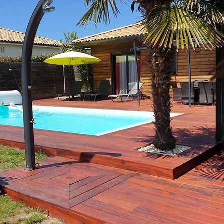 Villa Avec Piscine Chauffee Moliets-et-Maa Bagian luar foto