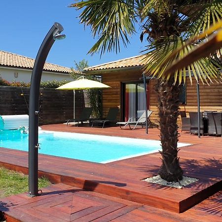 Villa Avec Piscine Chauffee Moliets-et-Maa Bagian luar foto